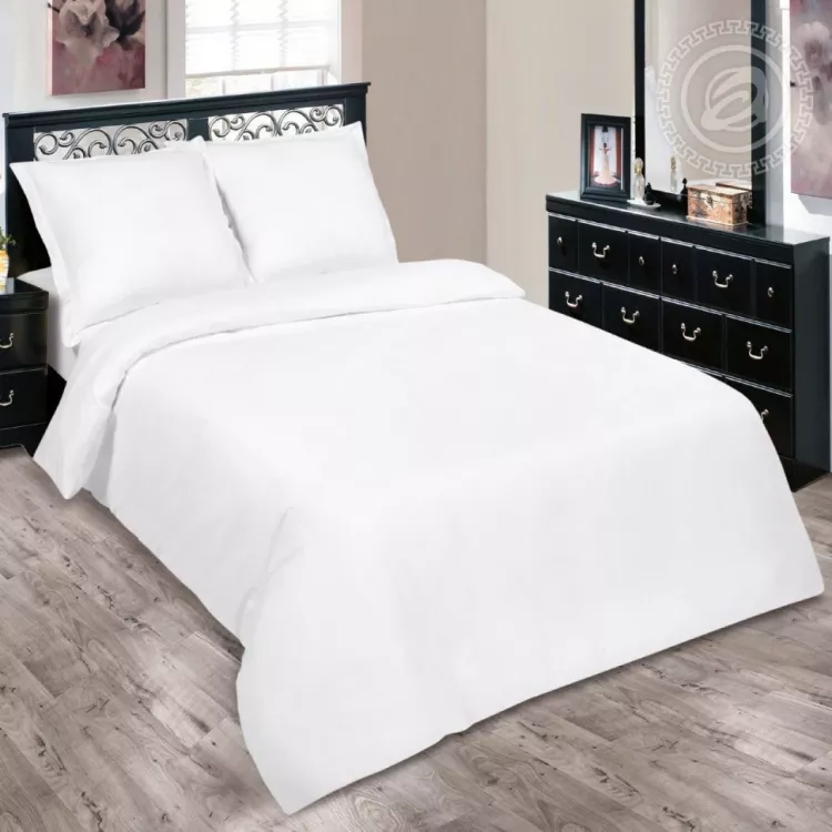 Простыня Подснежник поплин белый последний размер