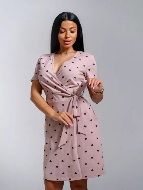 Рози(шоколад) халат