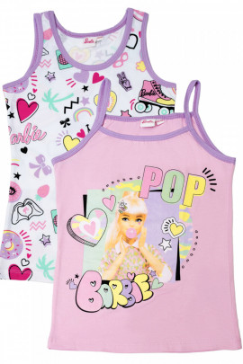Комплект детских маек 22760 Barbie (2 шт.) последний размер