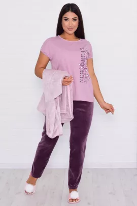 Костюм женский 5-322в (ежевичный мусс)