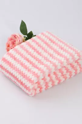 Плед арт. ПЛВ/зигзаг-розовый