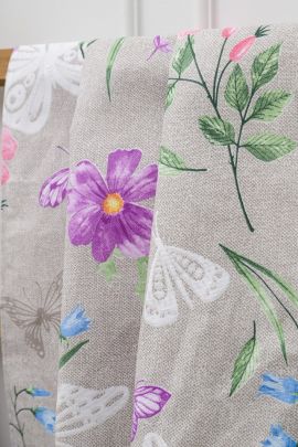 Набор полотенец Бабочки и цветы