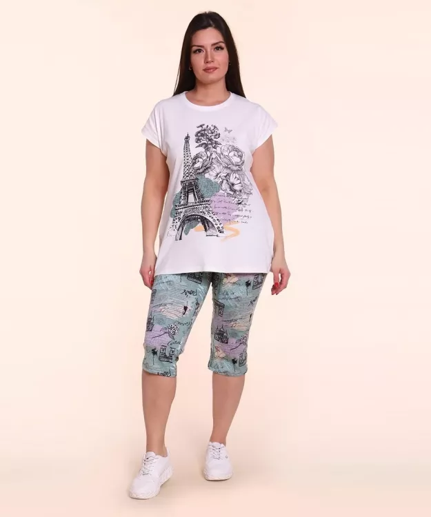 Костюм женский с бриджами 327441