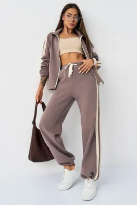 Костюм брючный спортивный женский комплект двойка 11
