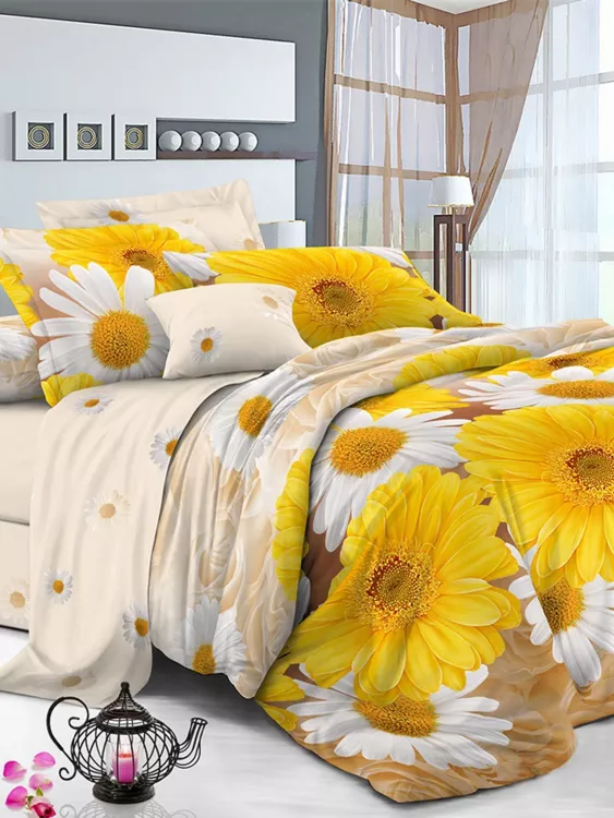 Постельное белье поплин эксклюзив - Антемиса