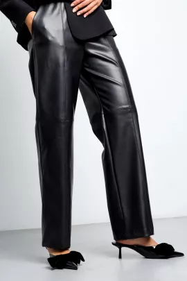 Брюки Эффект (экокожа)