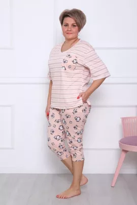 Костюм женский с бриджами 737326