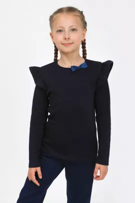Джемпер детский Мелания темно-синий последний размер