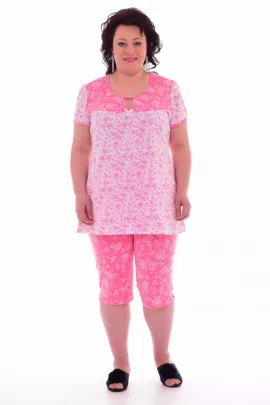Пижама женская 1-137б (розовый)