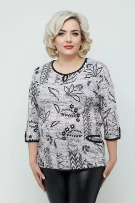 Лонгслив Дина узор последний размер