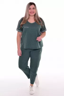 Костюм женский 5-307б (изумруд)