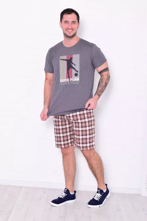 Пижама мужская 9-222 (графит)