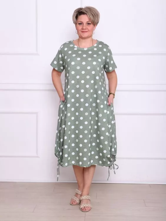 Платье Виа Фисташка