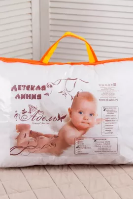 Подушка "Бамбук" микрофибра (бел) детская