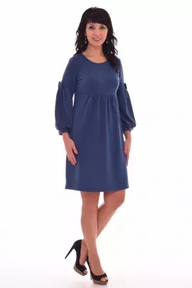 *Платье женское Ф-1-07а Аврора (индиго)