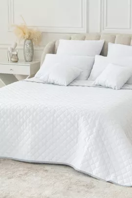 Одеяло-покрывало микрофибра(белая) у/степ (плотность150г/м2)