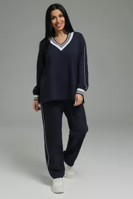 Акцент костюм женский (синий)