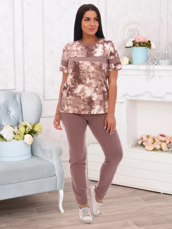 Костюм женский с брюками 385817