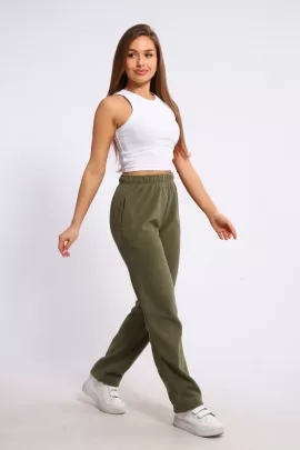 Брюки женские 8-048е (оливковый)