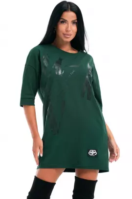 Туника 791509 темно-зеленый последний размер