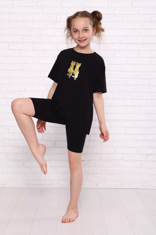 Велосипедки Черные Вело детские