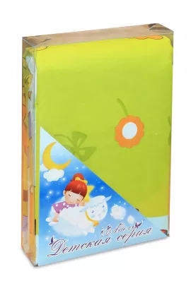 Зайки серые ( бел/желт) КПБ бязь детский