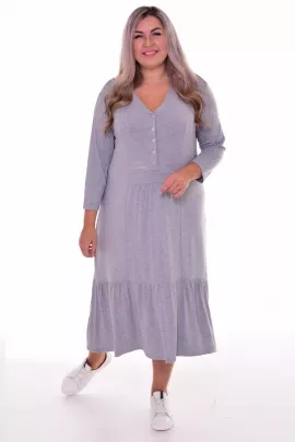 *Платье женское Ф-1-071з (серый)