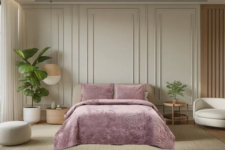 Покрывало Роузмор  240х260 с наволочками 50*70 (2шт)