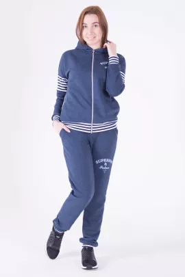 Пижама женская 5-152а (индиго-меланж)
