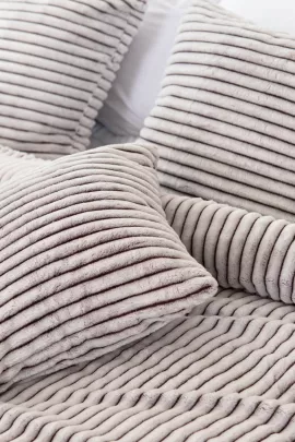 Вертикаль(герань) наволочка декор. велсофт