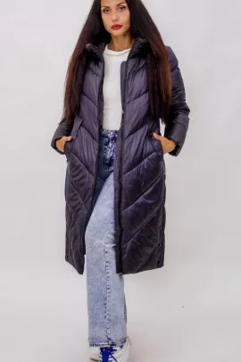 Куртка 7622 КЗ черный последний размер