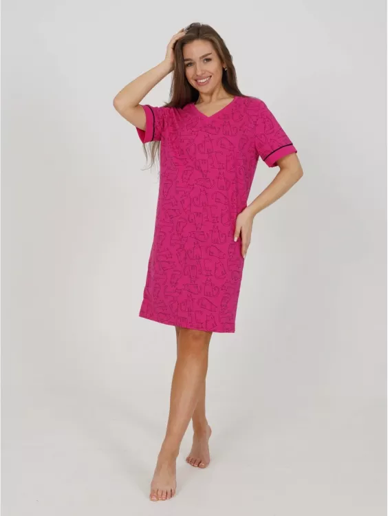 Туника женская 372071 (малина)