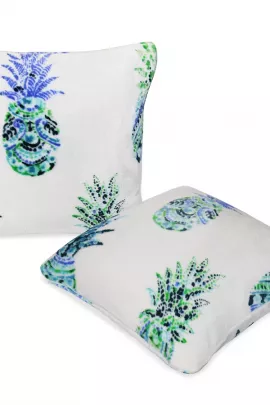 Ананас наволочка декоративная велсофт