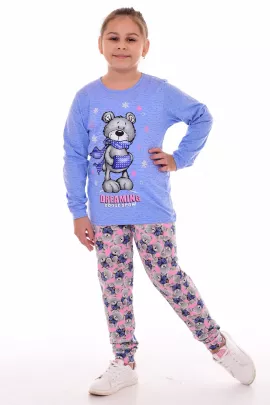 Пижама подростковая 12-102а (розовый) Тедди