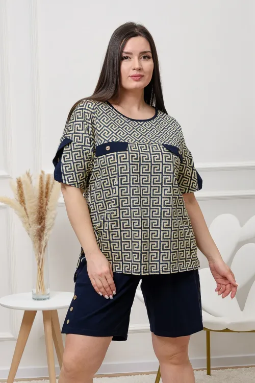 Костюм с шортами женский 625741