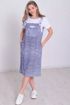 Платье женское 4-090а (джинс2)