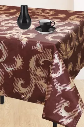 Шоколад Скатерть+салфетка 30*30(6шт) трикот