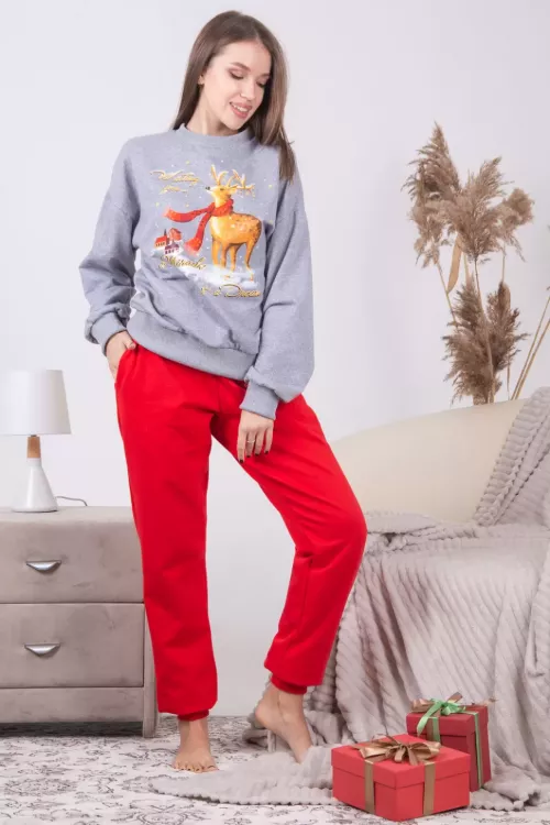 Костюм Волшебный олень красный последний размер