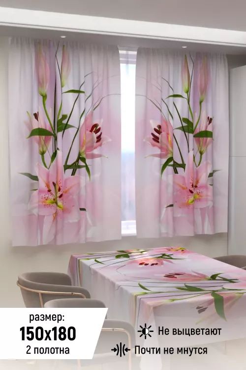 Фотошторы для кухни 10862