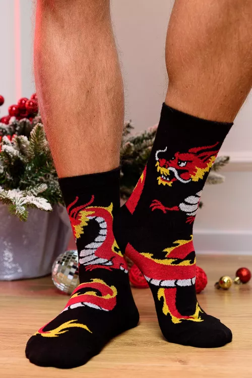 Носки мужские Дрогон черный последний размер