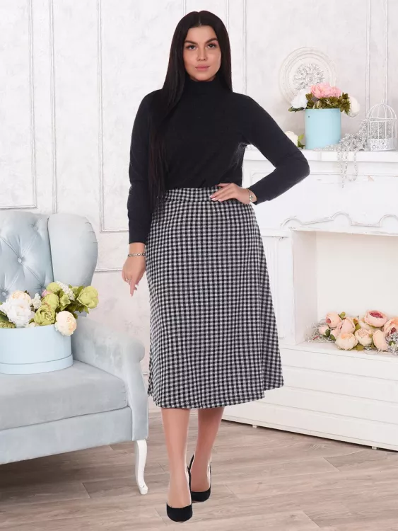 Клетка юбка