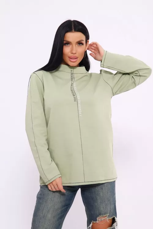 Лонгслив 74327 олива последний размер